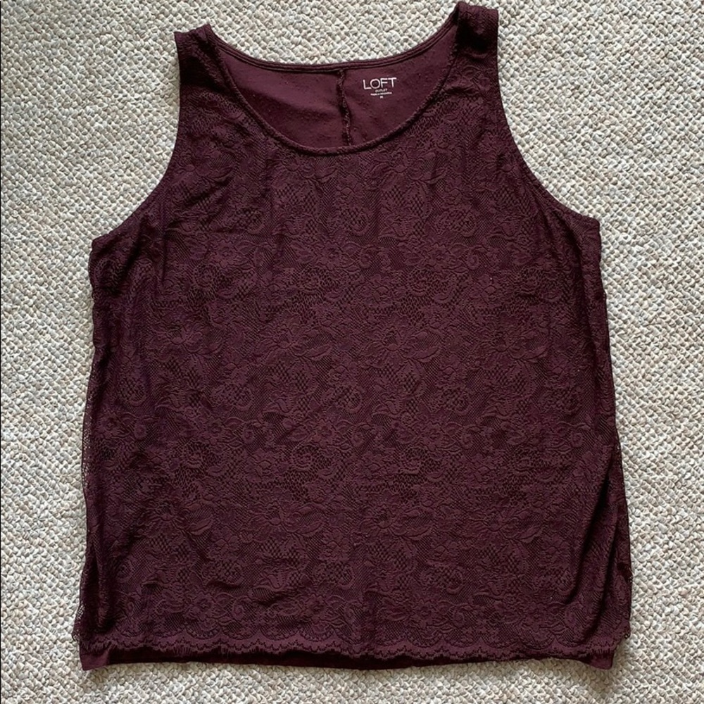 Lace Tanktop- Loft
